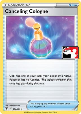 Canceling Cologne - 136/189 card from Prize Pack Series Cards