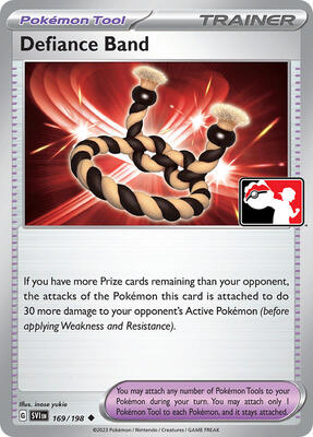 Defiance Band - 169/198 card from Prize Pack Series Cards