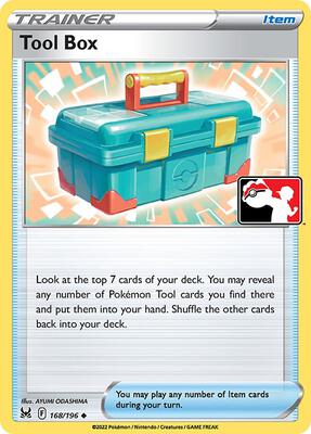 Tool Box - 168/196 card from Prize Pack Series Cards