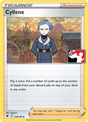 Cyllene - 138/189 card from Prize Pack Series Cards
