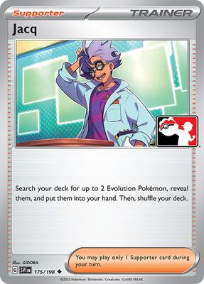 Jacq - 175/198 card from Prize Pack Series Cards