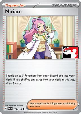 Miriam - 179/198 card from Prize Pack Series Cards