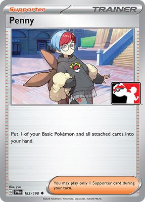 Penny - 183/198 card from Prize Pack Series Cards