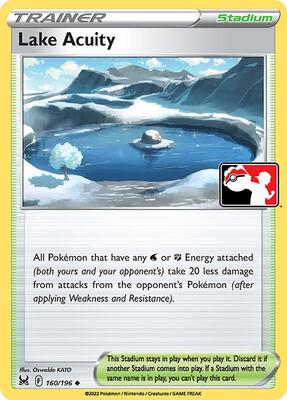 Lake Acuity - 160/196 card from Prize Pack Series Cards