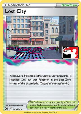 Lost City - 161/196 card from Prize Pack Series Cards