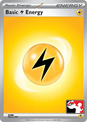 Basic Lightning Energy - 004 card from Prize Pack Series Cards