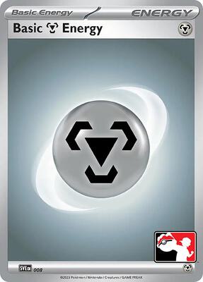 Basic Metal Energy - 008 card from Prize Pack Series Cards