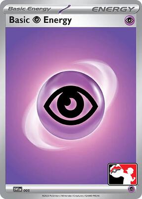 Basic Psychic Energy - 005 card from Prize Pack Series Cards