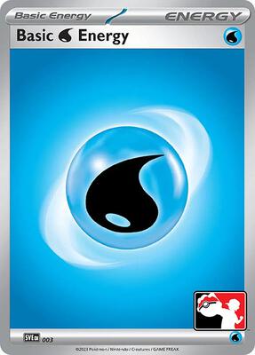 Basic Water Energy - 003 card from Prize Pack Series Cards