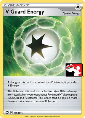 V Guard Energy - 169/195 card from Prize Pack Series Cards