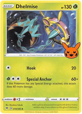Dhelmise card from Trick or Trade BOOster Bundle 2023