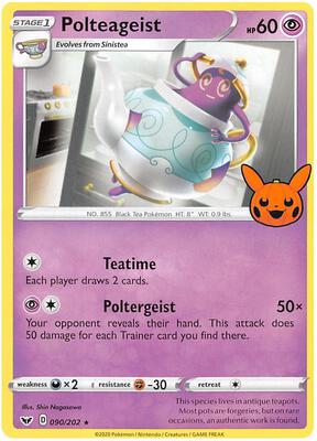 Polteageist card from Trick or Trade BOOster Bundle 2023