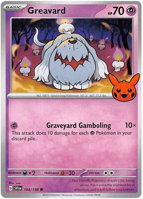 Greavard card from Trick or Trade BOOster Bundle 2023
