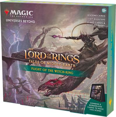 The Lord of the Rings: Tales of Middle-earth Scene Box - Flight of the Witch-King card from Universes Beyond: The Lord of the Rings: Tales of Middle-earth