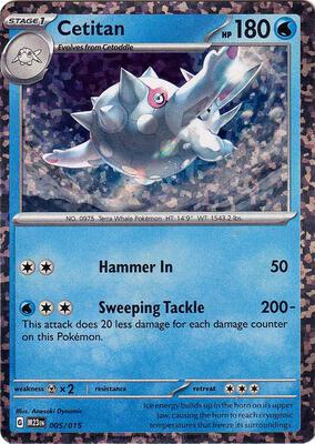 Cetitan card from McDonald's Promos 2023