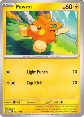 Pawmi card from McDonald's Promos 2023