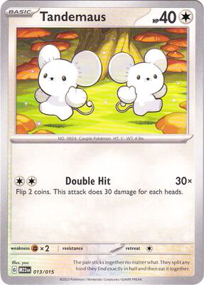 Tandemaus card from McDonald's Promos 2023