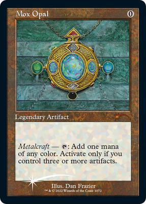 Mox Opal (Retro Frame) (Foil Etched) card from Secret Lair Drop Series