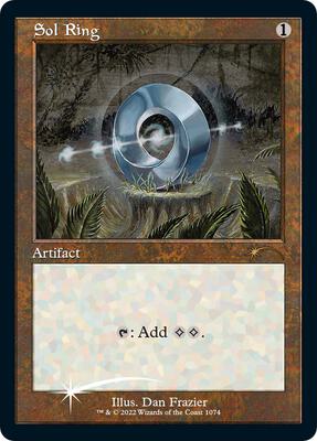 Sol Ring (Retro Frame) (Foil Etched) card from Secret Lair Drop Series