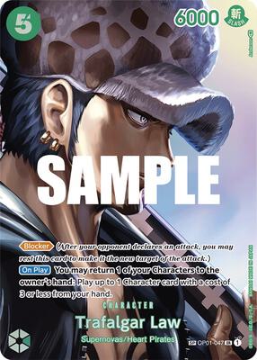 Trafalgar Law (SP) card from Kingdoms of Intrigue