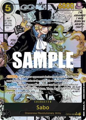 Sabo (Alternate Art) (Manga) card from Kingdoms of Intrigue