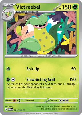 Victreebel card from SV: Scarlet & Violet 151