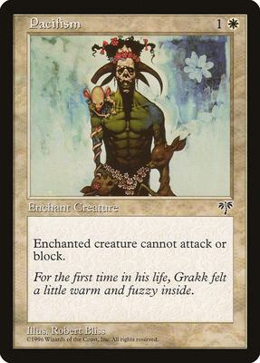 Pacifism card from Mirage