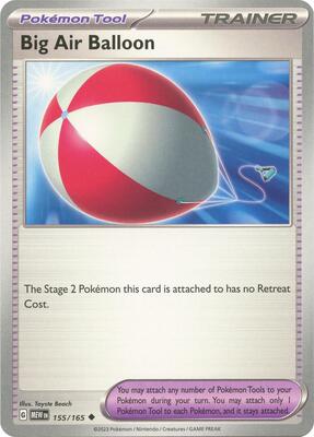 Big Air Balloon card from SV: Scarlet & Violet 151