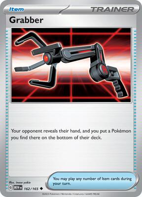 Grabber card from SV: Scarlet & Violet 151