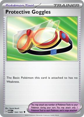 Protective Goggles card from SV: Scarlet & Violet 151
