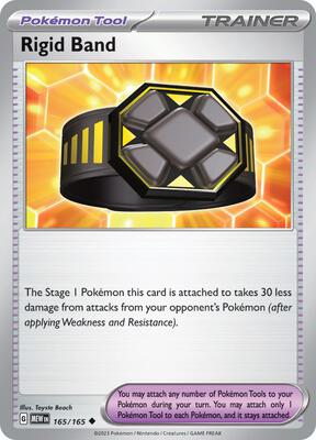 Rigid Band card from SV: Scarlet & Violet 151