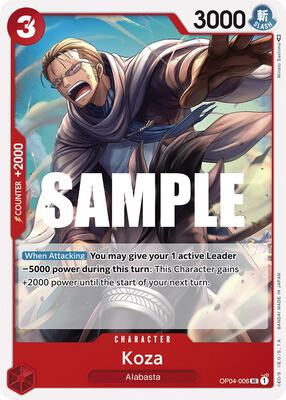Koza card from Kingdoms of Intrigue