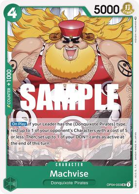 Machvise card from Kingdoms of Intrigue