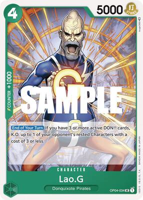 Lao.G card from Kingdoms of Intrigue