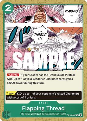 Flapping Thread card from Kingdoms of Intrigue