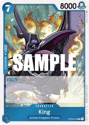 King card from Kingdoms of Intrigue