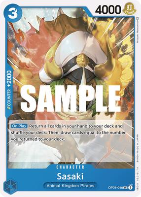 Sasaki card from Kingdoms of Intrigue