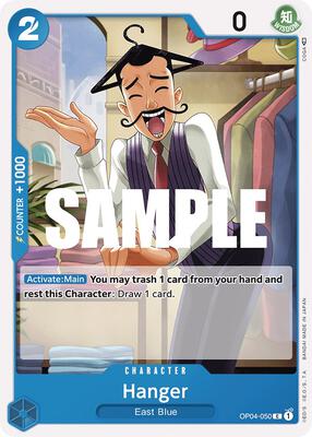 Hanger card from Kingdoms of Intrigue