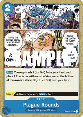 Plague Rounds card from Kingdoms of Intrigue