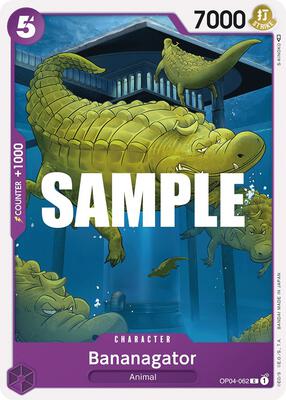 Bananagator card from Kingdoms of Intrigue