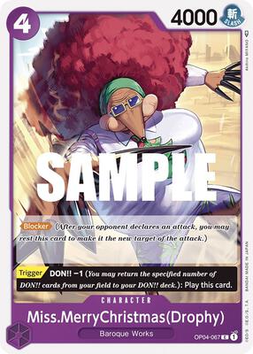 Miss.MerryChristmas(Drophy) card from Kingdoms of Intrigue
