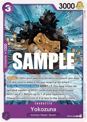 Yokozuna card from Kingdoms of Intrigue