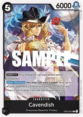 Cavendish card from Kingdoms of Intrigue