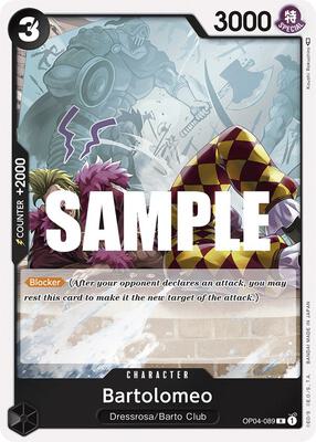 Bartolomeo card from Kingdoms of Intrigue