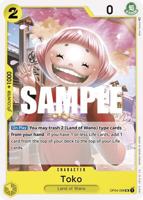 Toko card from Kingdoms of Intrigue