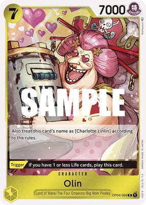 Olin card from Kingdoms of Intrigue