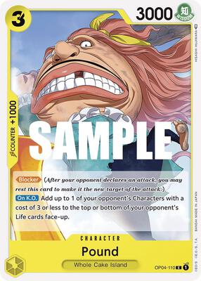 Pound card from Kingdoms of Intrigue