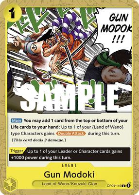Gun Modoki card from Kingdoms of Intrigue