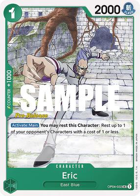 Eric card from Kingdoms of Intrigue Pre-Release Cards