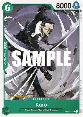 Kuro card from Kingdoms of Intrigue Pre-Release Cards